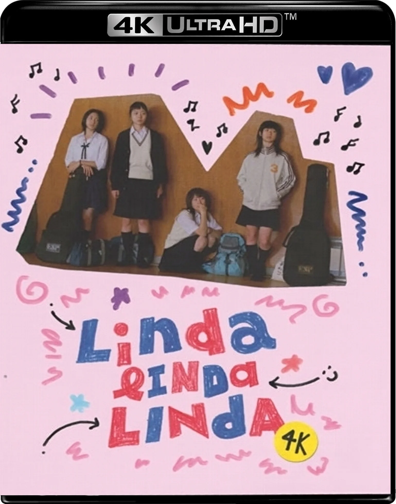Linda Linda Linda 4K 2005 poster