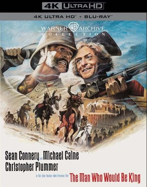 The Man Who Would Be King 4K 1975 poster