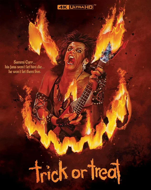 Trick or Treat 4K 1986 poster